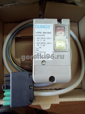 Блок контроля герметичности DUNGS VPS 504 с кабелем (Фото 1)
